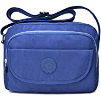 tuokener Bolso Nylon Mujer Bandolera Pequeños Impermeable Bolsos Estampados Bandoleras Bolsa para Viaje